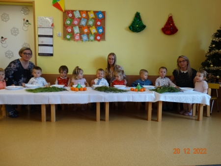 Żłobek Orzegów- Wigilia